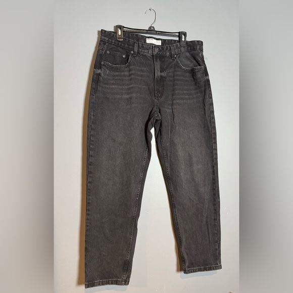 Bershka Black Flare Wide-Leg Jeans - Picture 2 of 11